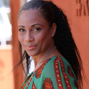 Christine Kelly au village lors des internationaux de France de Roland Garros à Paris, le 10 juin 2017. © Dominique Jacovides - Cyril Moreau/ Bestimage