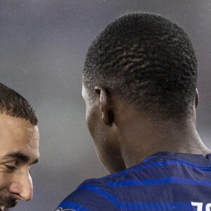 Karim Benzema - Match de qualification pour la Coupe Du Monde 2023 "Finlande - France (0-2)" au stade olympique d'Helsinki, le 16 novembre 2021.