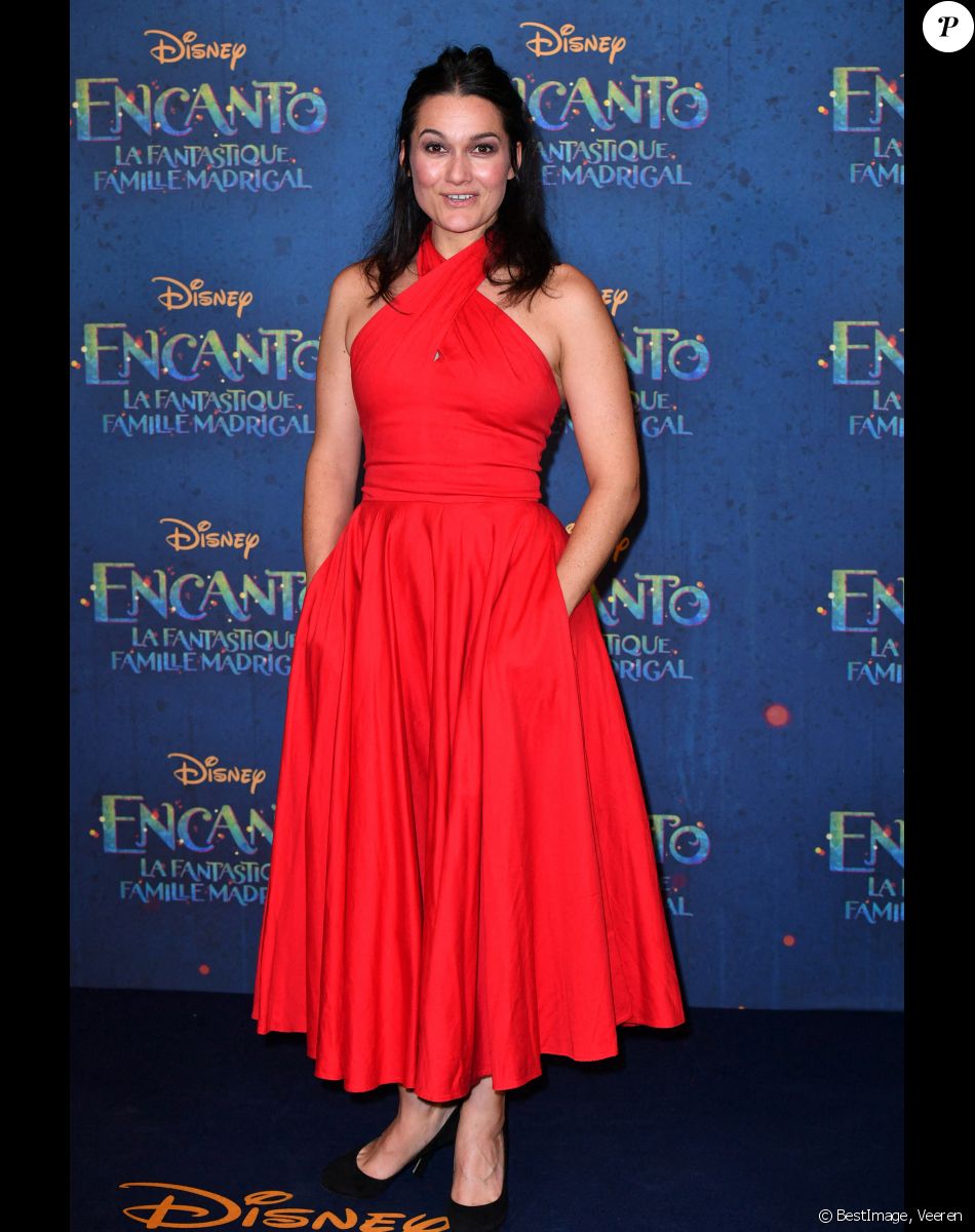 Angèle Humeau - Avant-première du film "Encanto" de Disney au Grand Rex à Paris le 19 novembre 2021. © Veeren/Bestimage