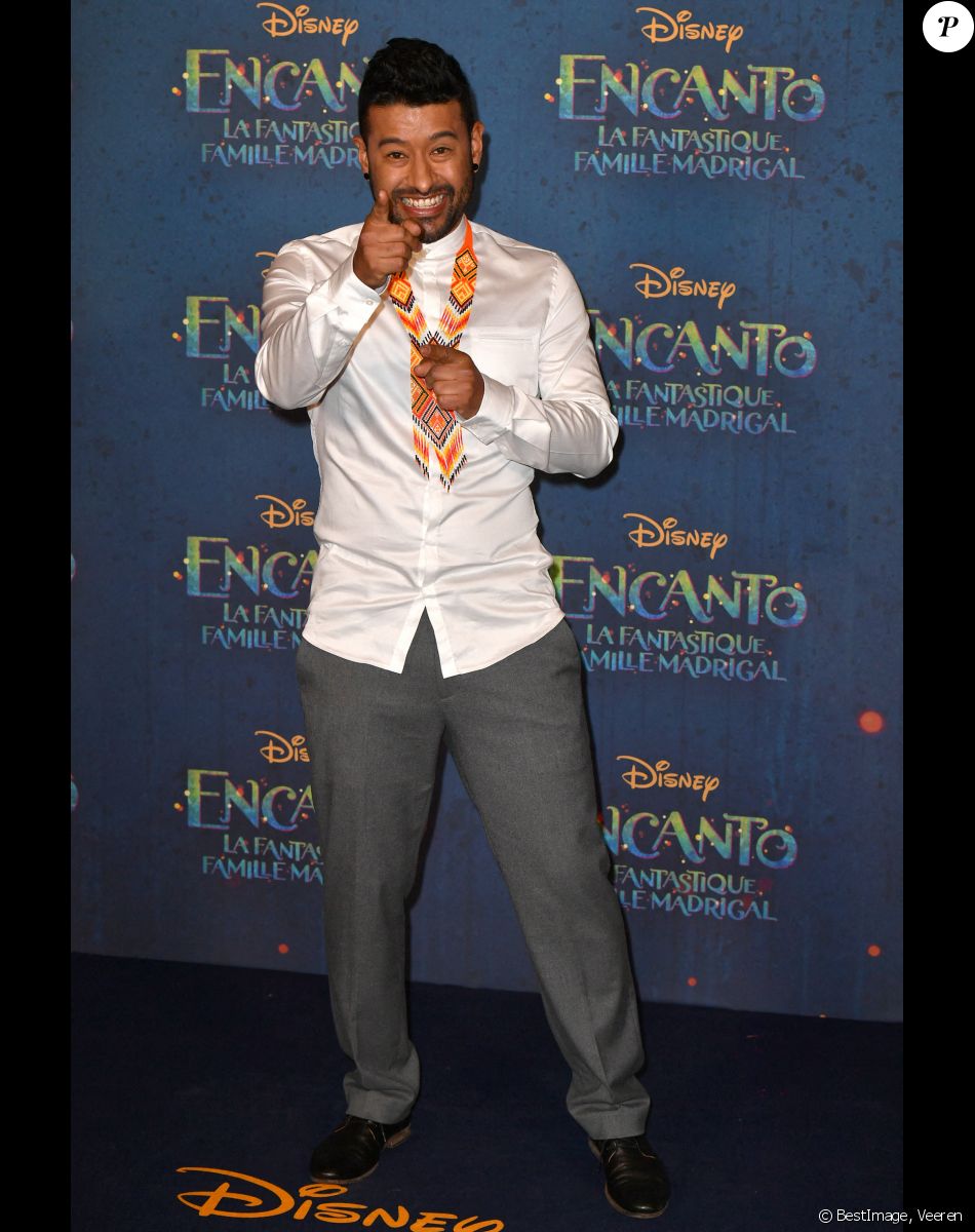 Julian Andrés Ortiz Cardona - Avant-première du film "Encanto" de Disney au Grand Rex à Paris le 19 novembre 2021. © Veeren/Bestimage