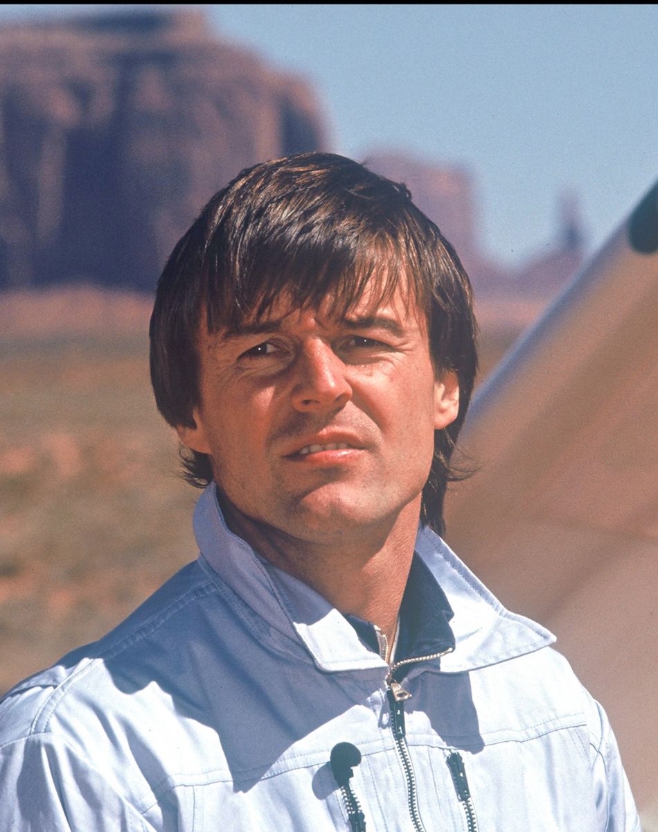 Nicolas Hulot au Botswana pour la Fondation Ushuaïa en 1995