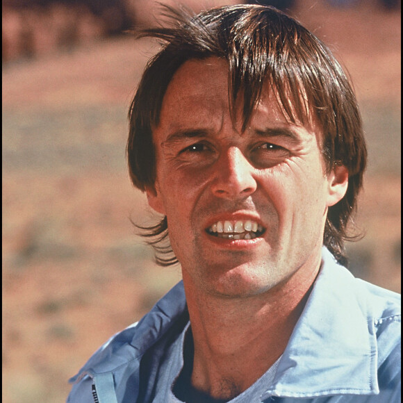 Nicolas Hulot au Botswana pour la Fondation Ushuaïa en 1995