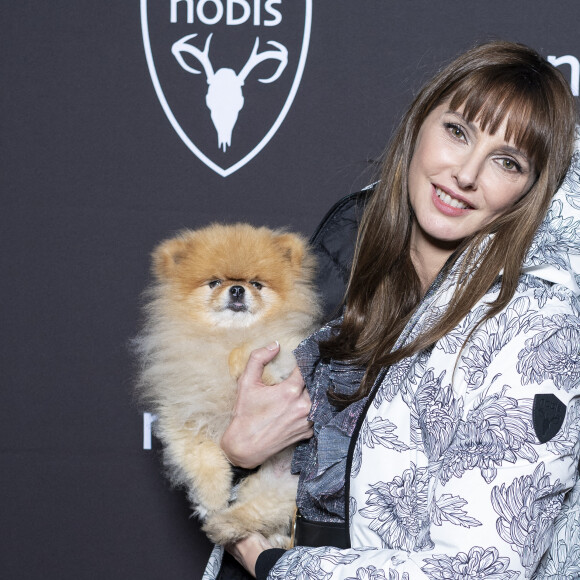 Exclusif - Frédérique Bel - Nobis fête ses 15 ans en inaugurant sa nouvelle boutique dans le 2ème arrondissement de Paris, France, le 25 novembre 2021. © Pierre Perusseau/Bestimage$ 
