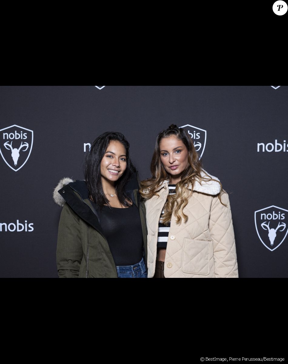 Exclusif - Vaimalama Chaves (Miss France 2019) et Malika Ménard (Miss France 2010) - Nobis fête ses 15 ans en inaugurant sa nouvelle boutique dans le 2ème arrondissement de Paris, France, le 25 novembre 2021. © Pierre Perusseau/Bestimage$