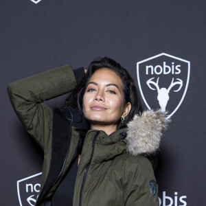 Exclusif - Vaimalama Chaves (Miss France 2019) - Nobis fête ses 15 ans en inaugurant sa nouvelle boutique dans le 2ème arrondissement de Paris, France, le 25 novembre 2021. © Pierre Perusseau/Bestimage$ 