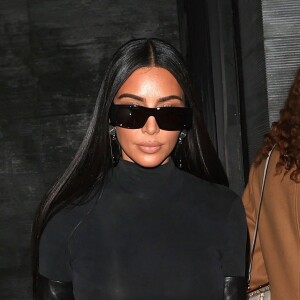 Kim Kardashian au restaurant "Nobu" à Los Angeles, le 20 novembre 2021. 