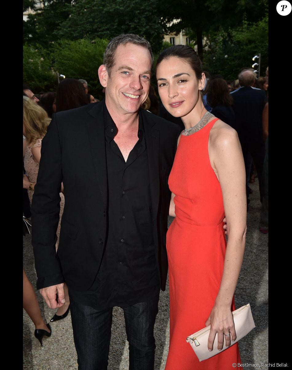 Exclusif - Garou et son ex-compagne Stéphanie Fournier - B. Patou fête ses 40ans à l'hôtel particulier Salomon de Rothschild à Paris, France, le 22 juin 2017. © Rachid Bellak/Bestimage