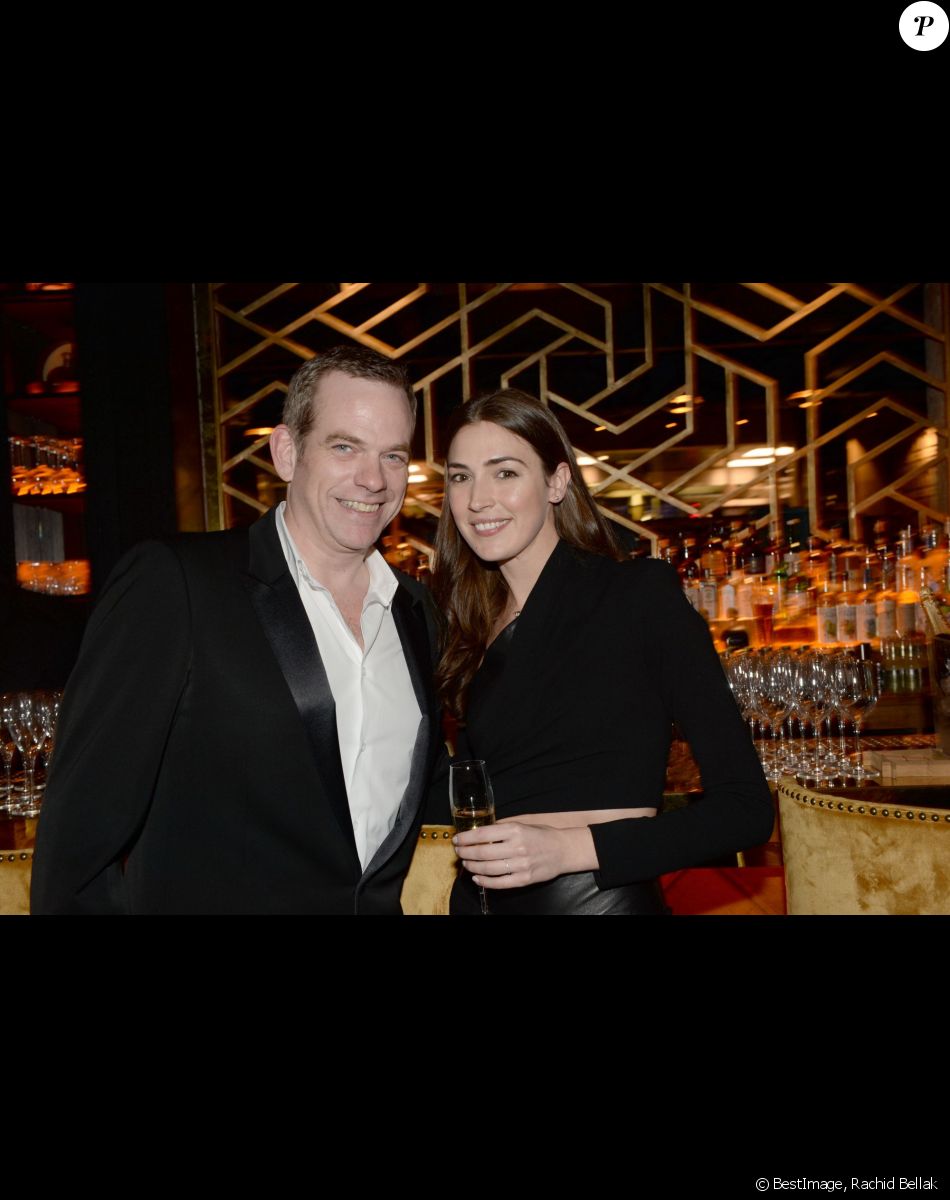 Exclusif - Garou et sa compagne Stéphanie Fournier - Inauguration du restaurant péruvien "Manko" de la star mondiale de la cuisine sud-américiane, Gaston Acurio au 15, avenue Montaigne à Paris le 5 février 2016. © Rachid Bellak/Bestimage