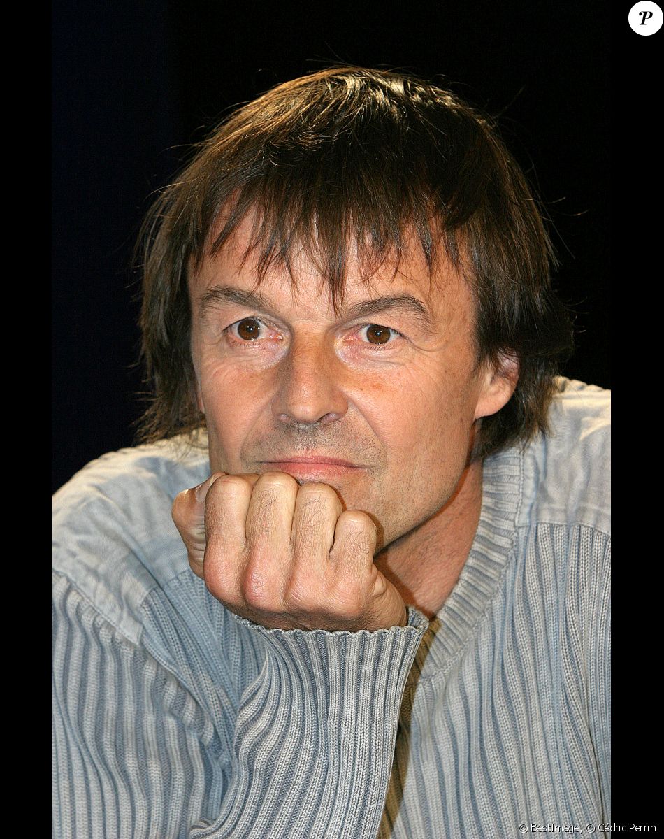 Archive - Portrait de Nicolas Hulot le 22 avril 2004.