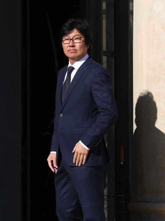 Jean-Vincent Placé - Rentrée du conseil des ministres au palais de l'Elysée à Paris. © Denis Guignebourg / Bestimage