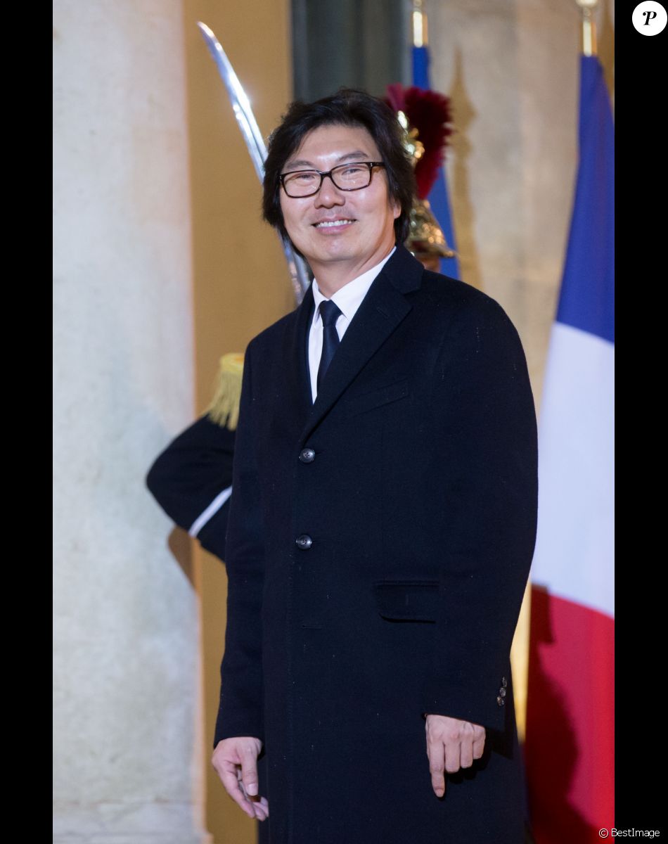 Jean-Vincent Placé - Personnalités à leur arrivée au dîner en l'honneur de président du Kazakhstan Noursoultan Nazarbaïev au palais de l'Elysée à Paris. Le 5 novembre 2015