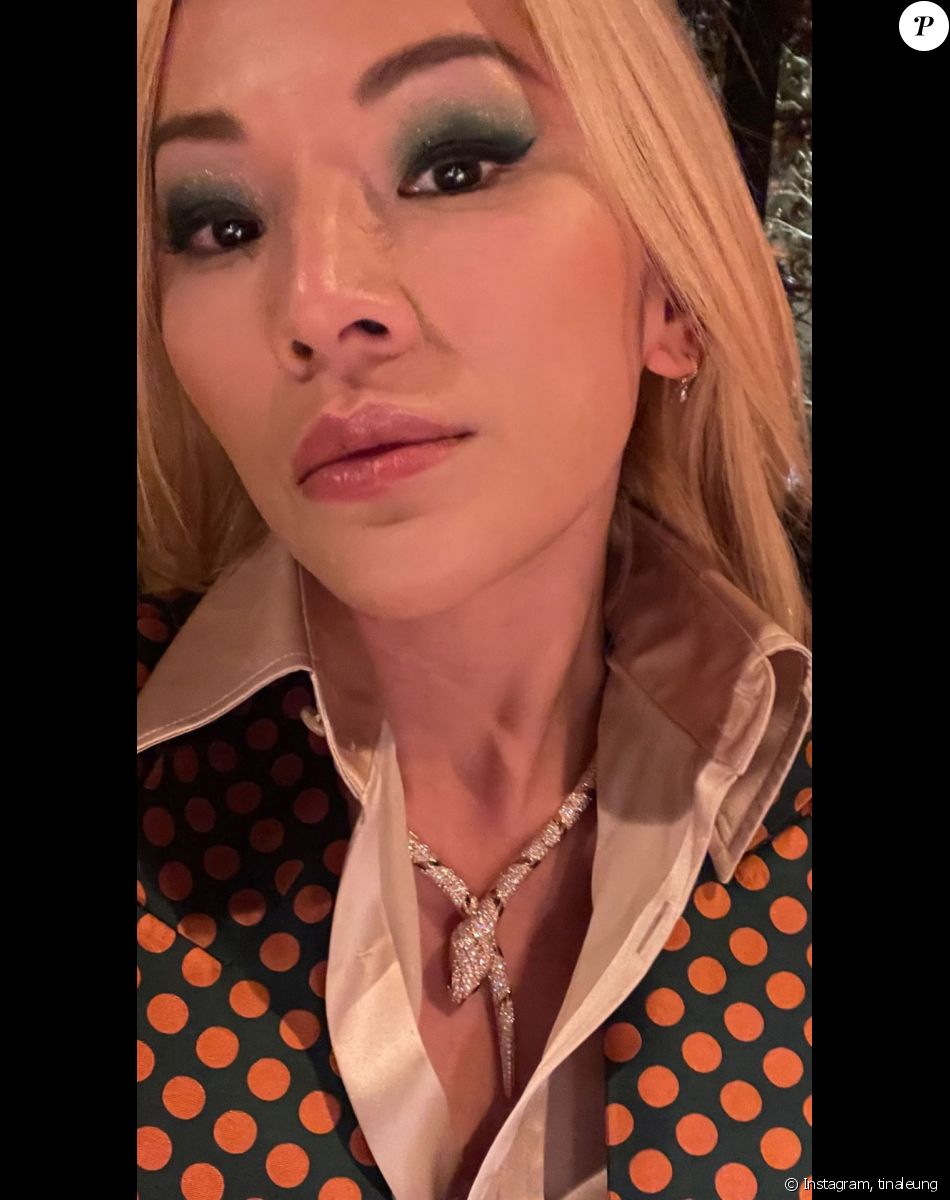 Tina Leung lors de la soirée d'ouverture du Bulgari Hotel à Paris, le 1er décembre 2021