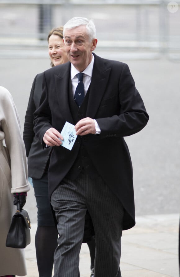 Sir Lindsay Hoyle - La famille royale d'Angleterre lors de la cérémonie du Commonwealth en l'abbaye de Westminster à Londres, le 9 mars 2020.