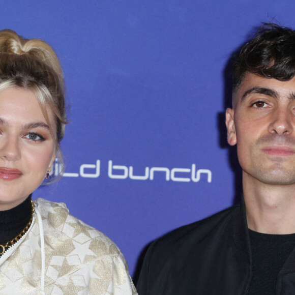 Louane et Florian Rossi lors de la première de "Belle" au Grand Rex, à Paris, le 6 décembre 2021. Photo by Jerome Domine/ABACAPRESS.COM