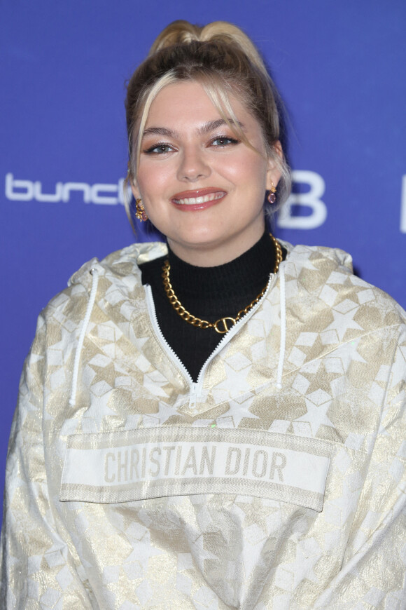 Louane lors de la première de "Belle" au Grand Rex, à Paris, le 6 décembre 2021. Photo by Jerome Domine/ABACAPRESS.COM