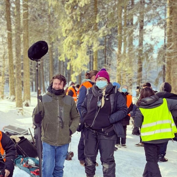 Mélanie Page dévoile des photos du tournage de "Walkyries"
