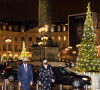 La princesse Victoria de Suède arrive au Pavillon Vendome à Paris le 6 décembre 2021.