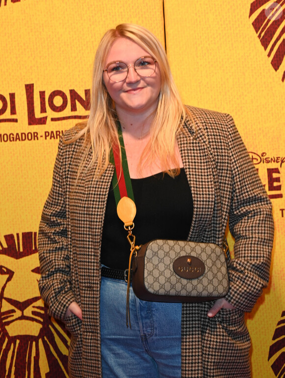 Lola Dubini - People lors de la générale de la comédie musicale "Le Roi Lion" au théâtre Mogador à Paris le 11 novembre 2021. © Coadic Guirec/Bestimage