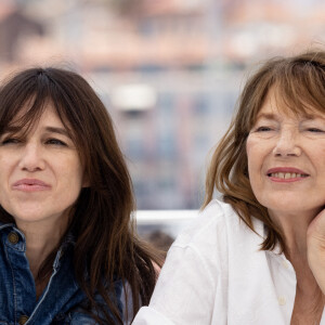 Charlotte Gainsbourg, Jane Birkin au photocall du film Jane par Charlotte (Cannes première) lors du 74ème festival international du film de Cannes le 8 juillet 2021 © Borde / Jacovides / Moreau / Bestimage 