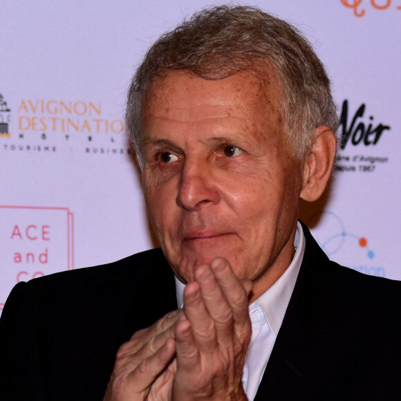 L'invité d'honneur du festival, le journaliste Patrick Poivre d'Arvor (PPDA) lors de l'événement "L'Autre Festival" à l'hôtel Novotel à Avignon, France, le 15 février 2019. © Romain Doucelin/Bestimage