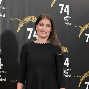 Laetitia Casta reçoit le prix "Davide Campari Excellence Award" à l'occasion du festival du film de Locarno. Le 5 août 2021