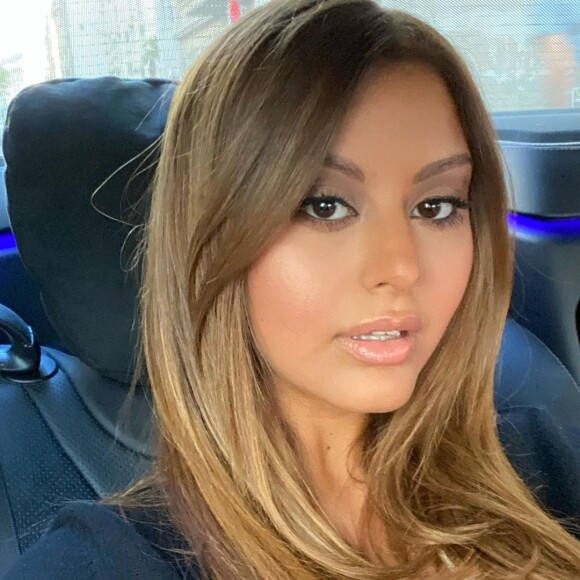 Zahia sur Instagram. Le 31 août 2021.
