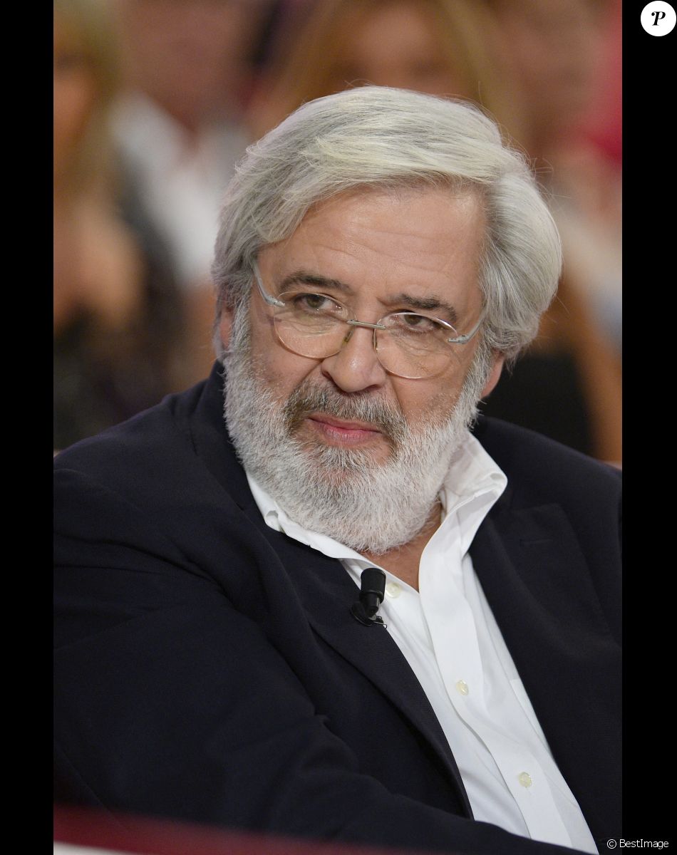 Gaya Becaud - Enregistrement de l'émission "Vivement dimanche" à Paris le 5 novembre 2014.