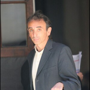 Eric Zemmour lors de l'hommage à Pascal Sevran à Paris en 2008