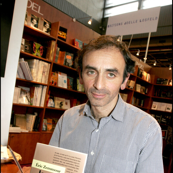 Eric Zemmour lors du Salon du livre 2007 à Paris
