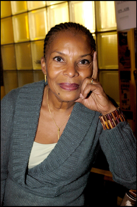 Christiane Taubira à Paris en 2006