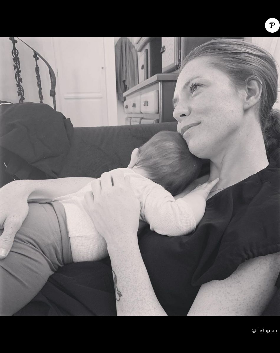 Davina Vigné avec sa fille sur Instagram