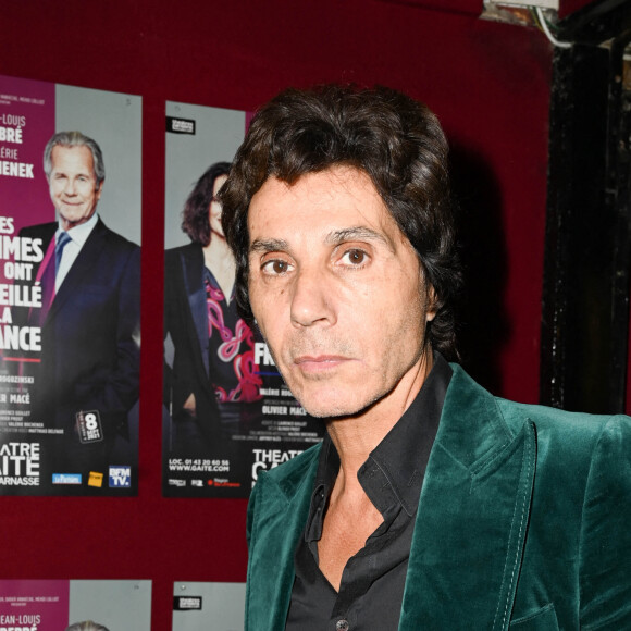 Exclusif - Jean-Luc Lahaye - Générale de la pièce "Ces Femmes qui ont réveillé la France" au théâtre Gaité Montparnasse à Paris le 20 septembre 2021. © Coadic Guirec/Bestimage