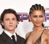 Tom Holland et sa compagne Zendaya à la première du film "Spider-Man: No Way Home" à Los Angeles.