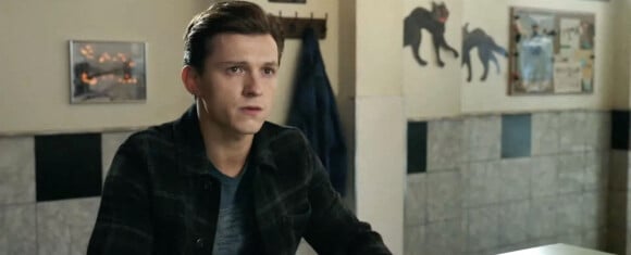 Tom Holland. Captures d'écran du trailer de Spider-Man: No Way Home 