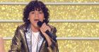 Enzo lors du concours de "L'eurovision Junior 2021"
