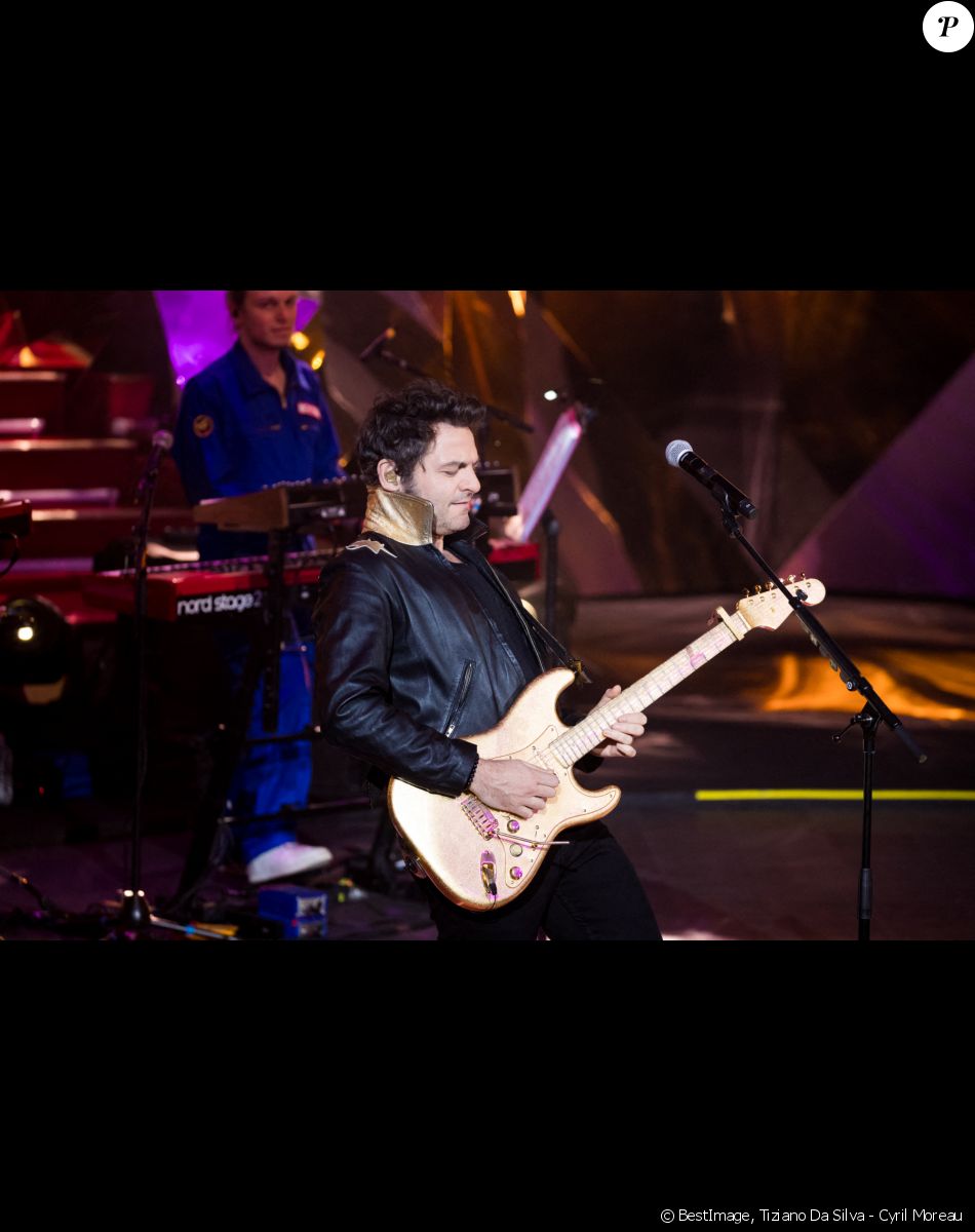 Exclusif - Matthieu Chedid - Grande soirée solidaire et festive "Secours Pop La Grande Soirée" au Cirque d'Hiver à Paris, le 6 février. © Tiziano Da Silva - Cyril Moreau / Bestimage