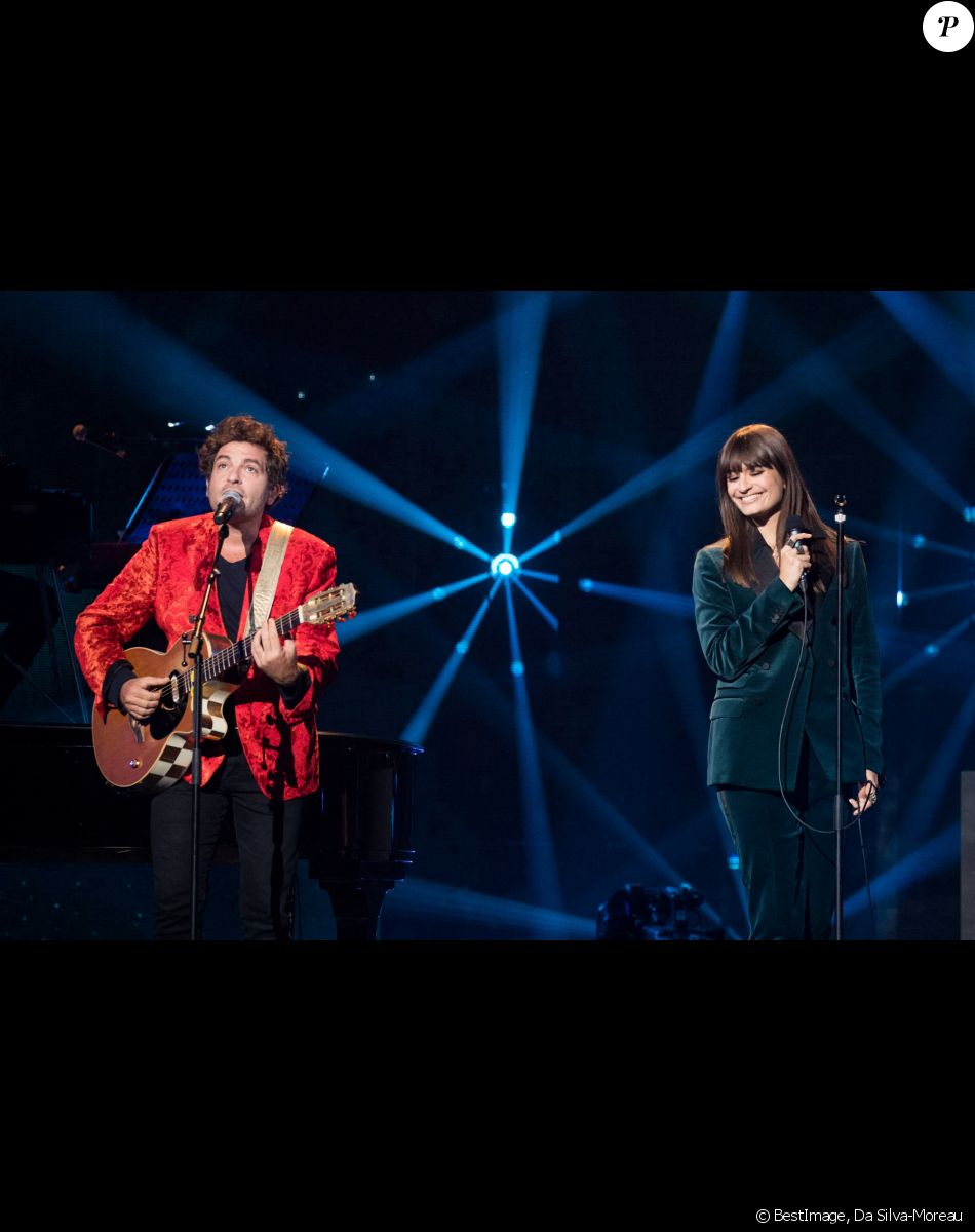 Exclusif - Matthieu Chedid et Clara Luciani - Concert "Unis pour le Liban" à l'Olympia à Paris. Le 1er octobre 2020. © Da Silva-Moreau / Bestimage