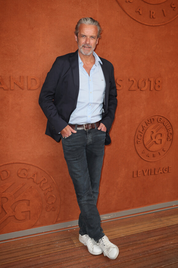 David Brecourt au village des Internationaux de France de Tennis de Roland Garros à Paris le 3 juin 2018. © Dominique Jacovides-Cyril Moreau / Bestimage