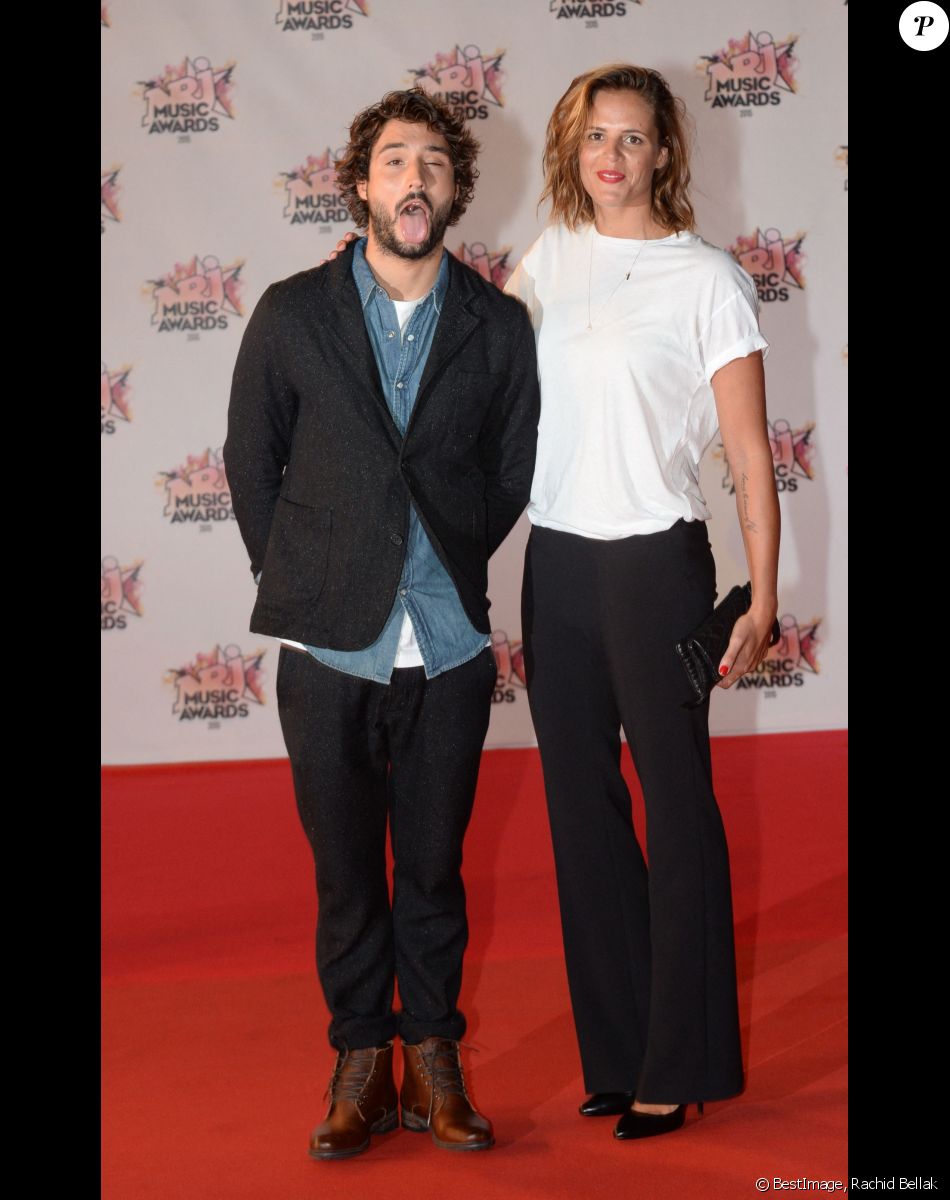 Laure Manaudou et Jérémy Frérot - Arrivées à la 17ème cérémonie des NRJ Music Awards 2015 au Palais des Festivals à Cannes, le 7 novembre 2015. © Rachid Bellak/Bestimage