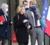 Barbara Pompili, Marc Fesneau - Sortie du conseil des ministres au palais de l'Elysée à Paris le 24 novembre 2021. © Panoramic / Bestimage