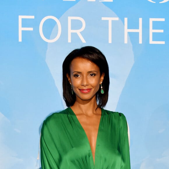 Sonia Rolland - Photocall de Monte Carlo Gala for the Global Ocean sur les terrasses de l'opéra de Monte-Carlo le 26 septembre 2019. © Bruno Bebert / Bestimage