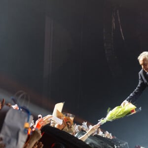 Exclusif - Michel Sardou - Ultime concert de Michel Sardou pour la dernière date de son spectacle "La dernière danse" à la Seine Musicale à Boulogne-Billancourt le 12 avril 2018. Le chanteur a rassemblé plus de 400 000 spectateurs pour une tournée de 82 concerts. © Pierre Perusseau/Bestimage 