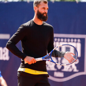 Benoît Paire en double lors des internationaux de tennis Open ATP 250 Emilia Romagna 2021 à Parme, Italie, le 27 mai 2021.