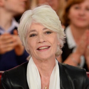 Francoise Hardy - Enregistrement de l'émission "Vivement Dimanche" à Paris, le 24 septembre 2013.