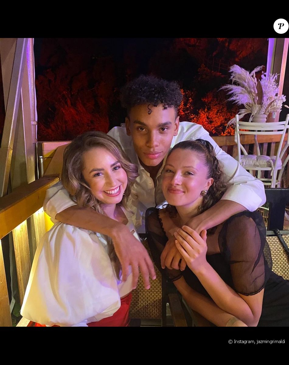 Jazmin Grace Grimaldi et Alexandre Grimaldi-Coste, les enfants du prince Albert de Monaco réunis à Monaco, sur Instagram en août 2021.
