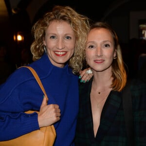 Exclusif - Alexandra Lamy et sa soeur Audrey Lamy - Cocktail pour la celébration de l'hôtel Gajoen Tokyo dans le 7ème arrondissement à Paris le 15 novembre 2018. Accueillies par l'équipe de l'hôtel Gajoen Tokyo en tenues traditionnelles, de nombreuses personnalités s'étaient réunies à la " Secret Gallery " pour célébrer l'un des hôtels les plus mythique du Japon : l'hôtel Gajoen Tokyo. © Veeren/Bestimage 