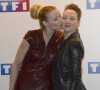 Alexandra Lamy et sa soeur Audrey Lamy - Avant-Premiére du film "Ce soir je vais tuer l' assassin de mon fils" à l'Elysée Biarritz à Paris le 24 mars 2014.