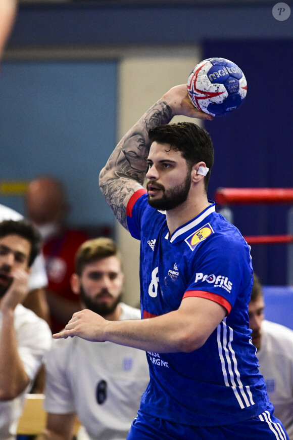 Elohim Prandi (France) - L'équipe de France de handball bat la Grèce (46 - 30) lors des qualifications à l'Euro 2022, le 2 mai 2021 à Créteil. © JB Autissier / Panoramic / Bestimage