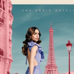 Affiche de la saison 2 de la série "Emily in Paris".