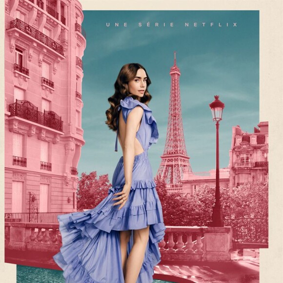 Affiche de la saison 2 de la série "Emily in Paris".